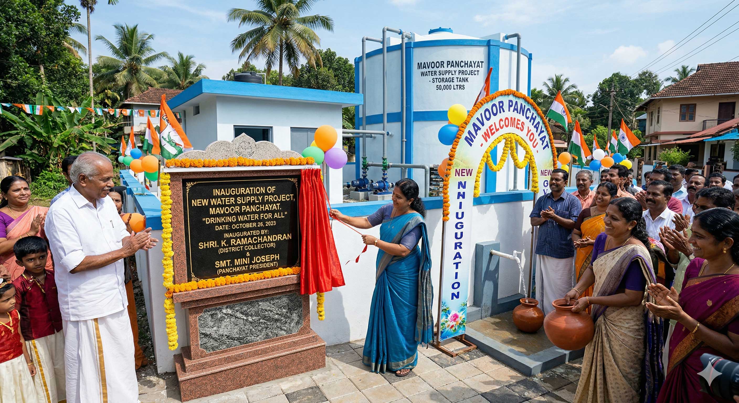 New Water Supply Project Inaugurated